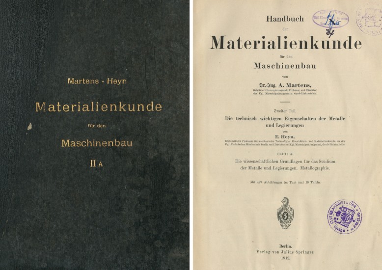 Okładka Handbuch der Materialienkunde für den Maschinenbau