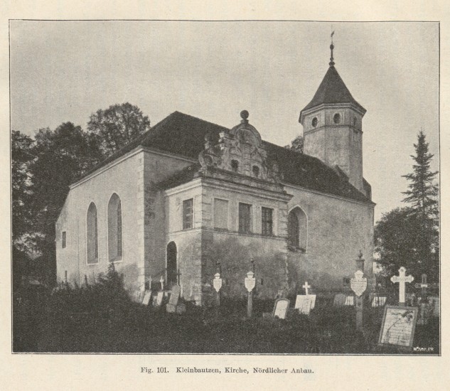 Kościół w Kleiebautzen z końca XVII w.