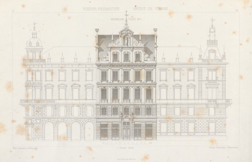 Dom projektu Barona H. von Ferstela (Wiedeń)