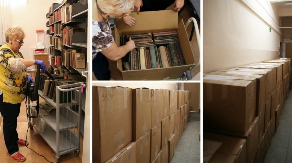 Przygotowanie zbiorów do fumigacji