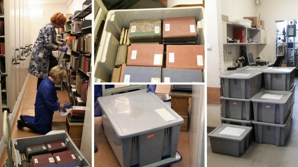 Przygotowanie zbiorów do odkwaszania