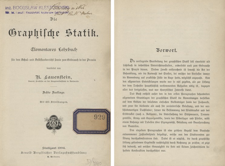 Przykład książki wydrukowanej teksturą