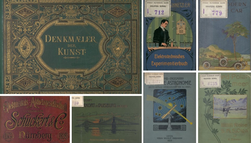 Różne przykłady opraw wydawniczych z kolekcji EDT