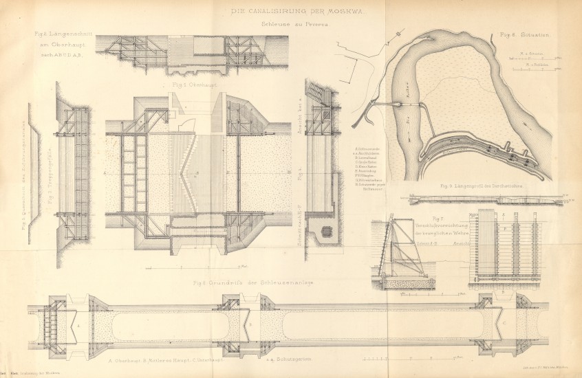 Uspławnianie rzeki Moskwy